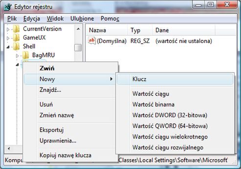 Jak wyłączyć autowykrywanie folderu w Vista? 4
