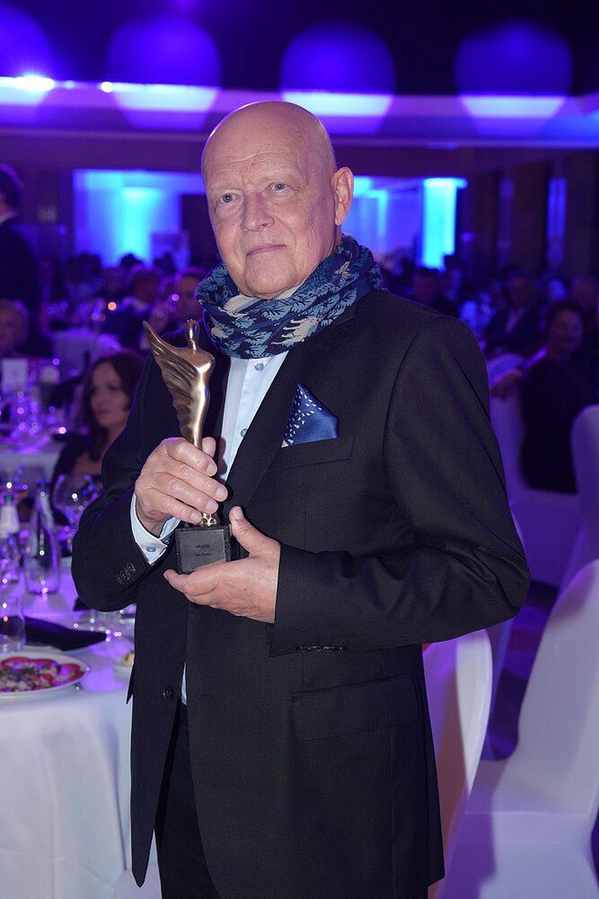 JAn Frycz odebrał nagrodę 