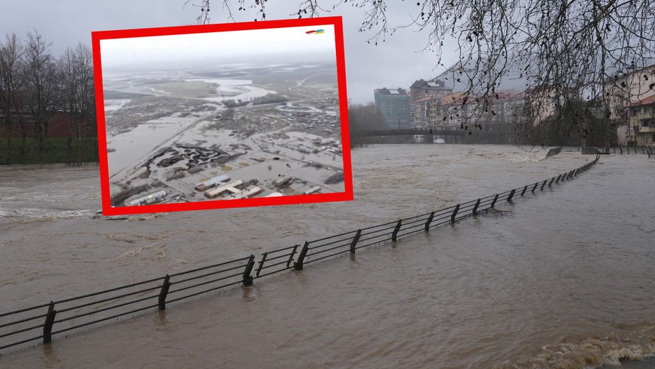 Powódź na Syberii