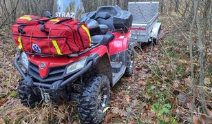 Tragiczny wypadek w lesie. Mężczyzna nie żyje