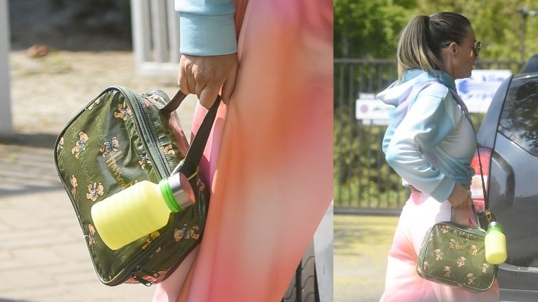 Małgorzata Rozenek w tęczowym dresie