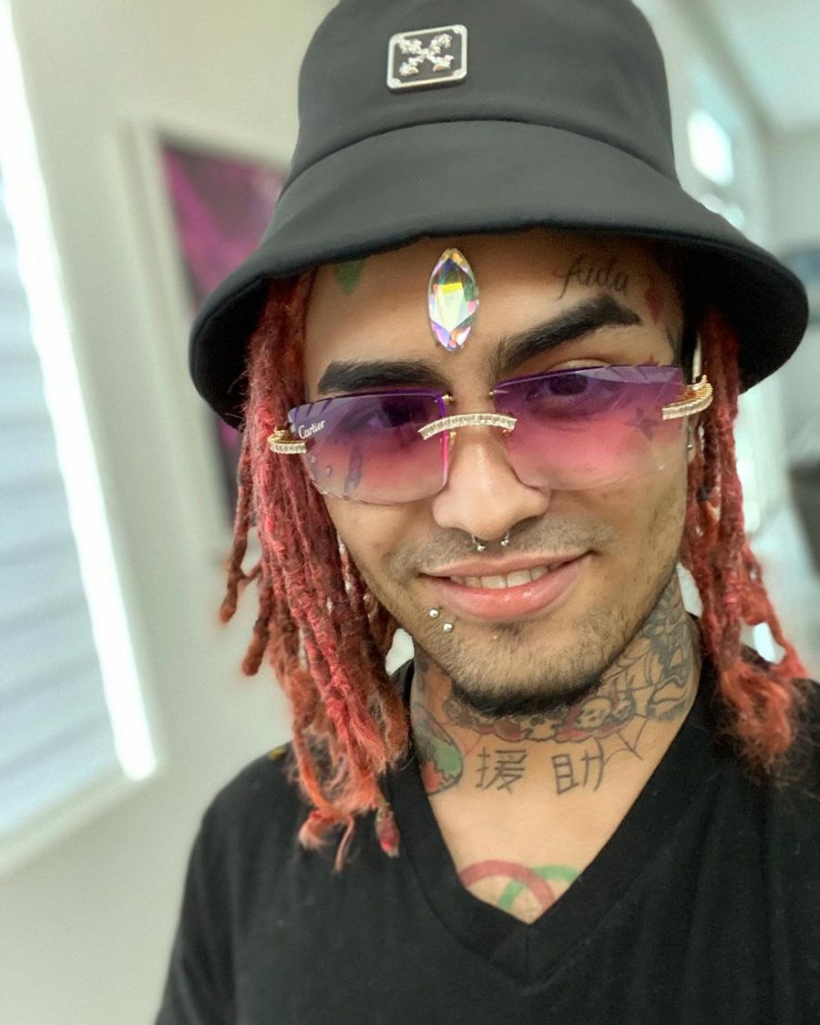 Lil Pump wszczepił sobie diament w czoło