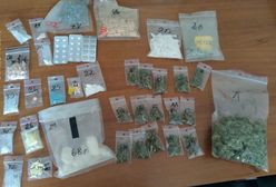 Warszawa. Policja zabezpieczyła znaczną ilość narkotyków. Zatrzymano dwie osoby