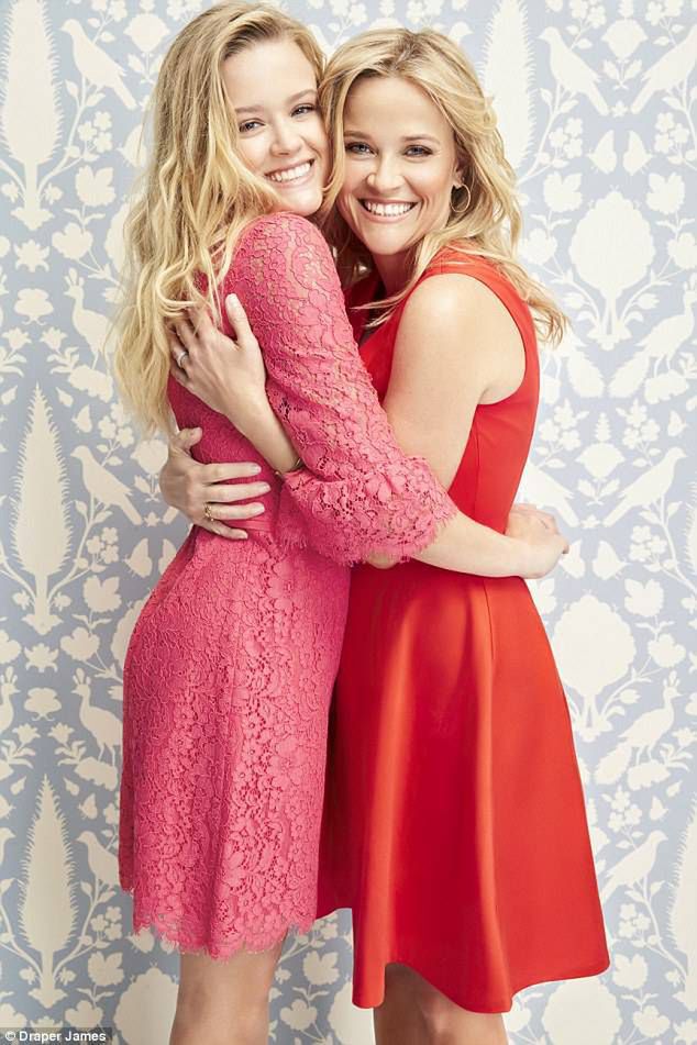 Ava Philippe i Reese Witherspoon – sesja Draper James
