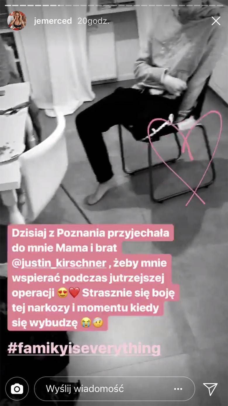 Jessica Mercedes będzie miała łamaną szczękę