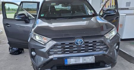 Straż Graniczna ze Świecka odzyskała skradzioną w Niderlandach Toyotę