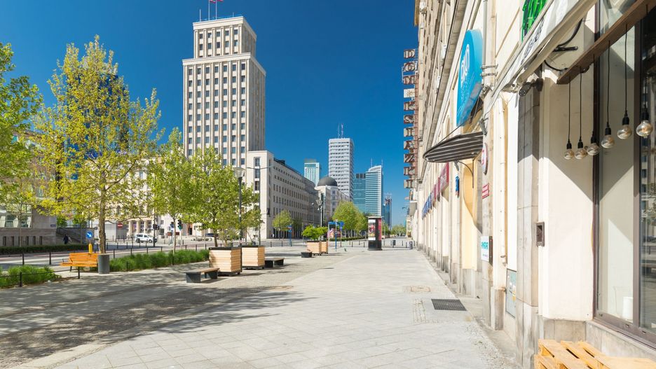 Prognoza pogody. Warszawa. Poniedziałek będzie słoneczny