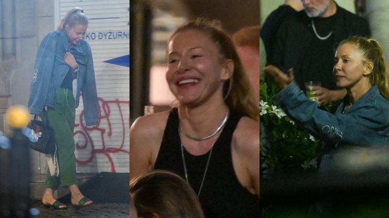 Katarzyna Warnke imprezuje na "Zbawiksie"