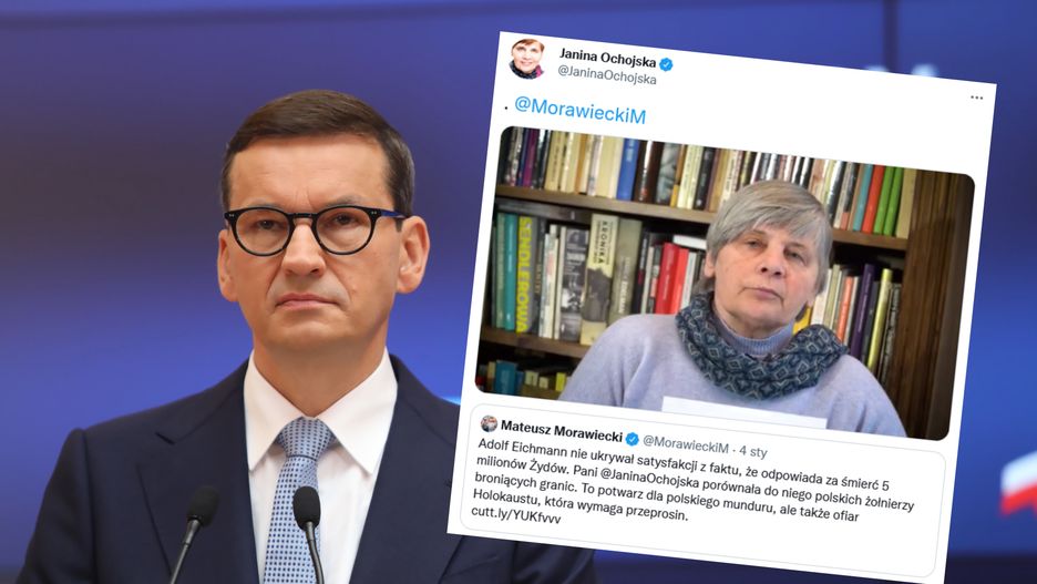 Ochojska: panie premierze, to jest moja odpowiedź 