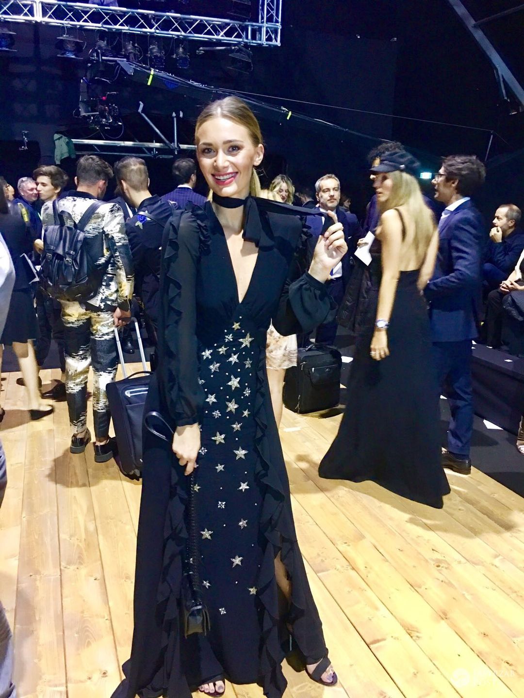 Jessica Ziółek w Mediolanie na Tygodniu Mody