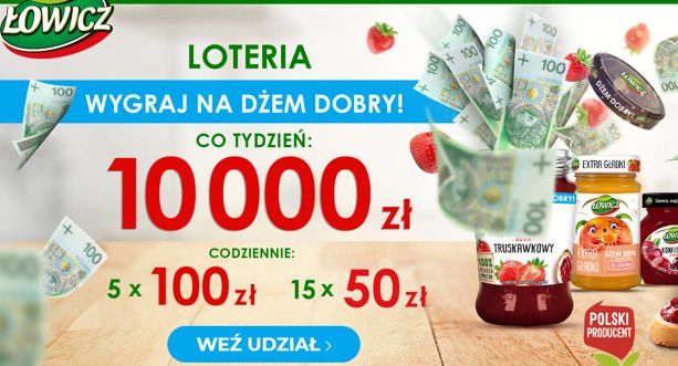 Łowicz z dżemową loterią
