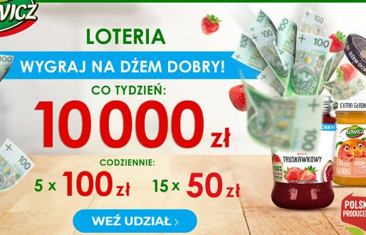 Łowicz z dżemową loterią