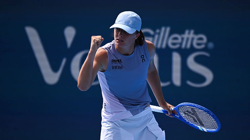 Getty Images / Daniel Kopatsch / Na zdjęciu: Iga Świątek