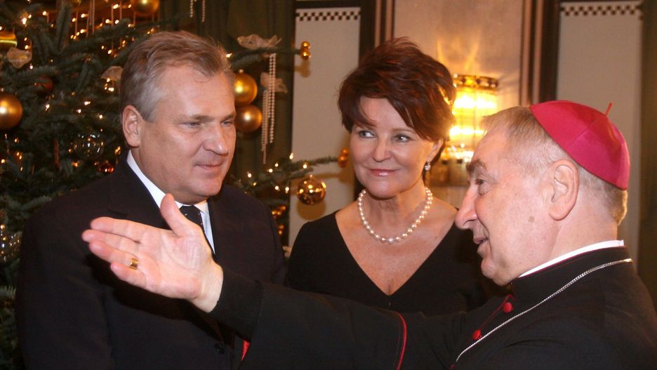 Jolanta i Aleksander Kwaśniewscy