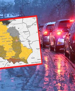 Paraliż w miastach i na lotnisku w Polsce. "Zostań w domu!"