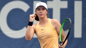 WTA Toronto: Iga Świątek - Naomi Osaka. Japonka nagrodziła brawami świetne zagranie Polki