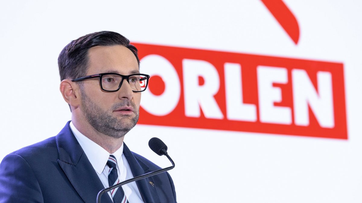 Daniel Obajtek o planach rozwoju Grupy Orlen
20.06.2022  Warszawa konferencja zarzadu PKN Orlen
fot. Jacek Dominski/REPORTER
n/z: Daniel Obajtek
Jacek Dominski/REPORTER