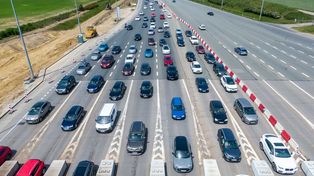 Ministerstwo zapowiada ułatwienia na A1 w upalny ostatni weekend czerwca