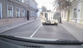 Tajemniczy wóz Rosjan. Pojawił się w pobliżu polskiej granicy