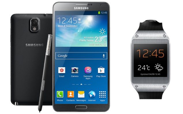 Zestaw Galaxy Note 3 z Galaxy Gear