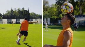 Co za forma. Zobacz, co na treningu robi Lewandowski