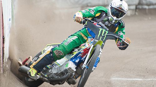 Chris Holder w barwach narodowych