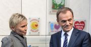 Donald Tusk odwiedził klinikę Budzik dla dzieci w śpiączce