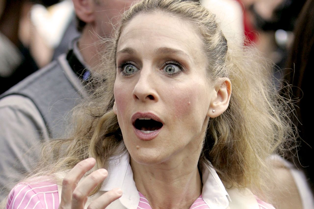 Sarah Jessica Parker as Carrie Bradshaw in "Sex and the City"