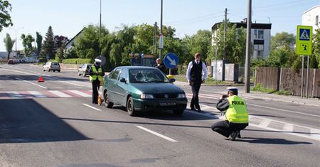 Maturzysta potrącił dziecko