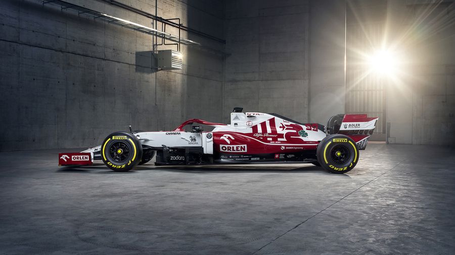 Zdjęcie okładkowe artykułu: Materiały prasowe / Alfa Romeo Racing ORLEN / Na zdjęciu: nowe malowanie Alfy Romeo