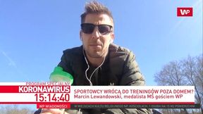 Koronawirus. Marcin Lewandowski trenuje w ogrodzie. "Była propozycja treningów w Spale"