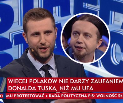 Kłeczek wyśmiał gościa na wizji. "Nie podoba mu się TVP, a wszystkie programy obskakuje"