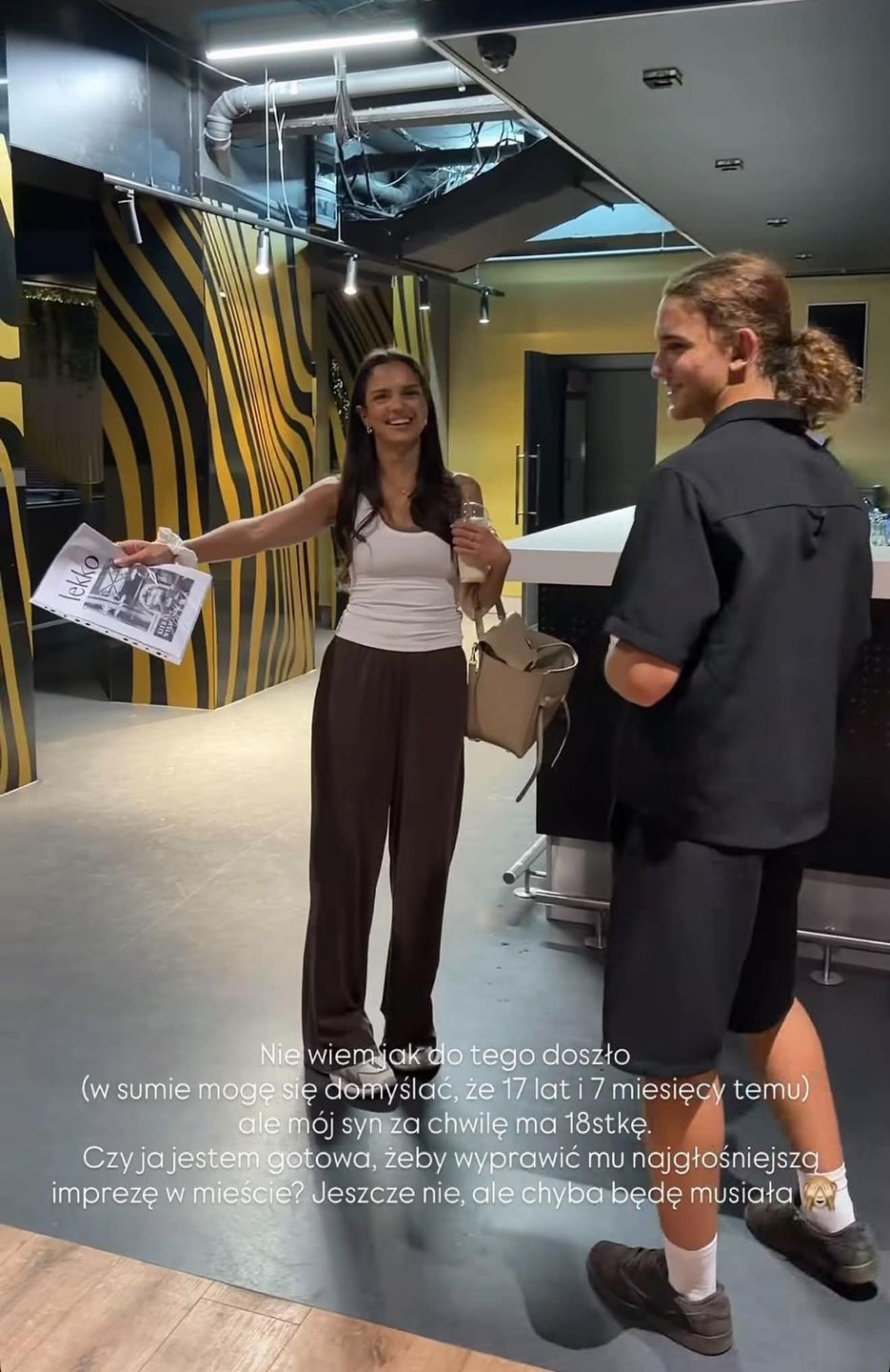 Klaudia El Dursi planuje 18-tkę syna