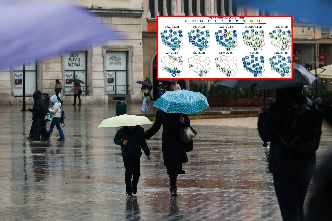 Ulewy uderzą w Polskę. Podano datę