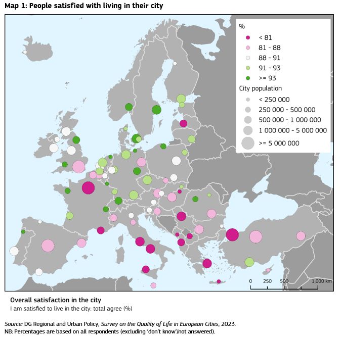Ranking zadowolenia mieszkańców miast 