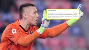 Skorupski nie obronił żadnego karnego. Włosi już go ocenili