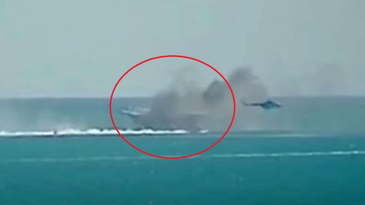 Irańczycy myśleli, że ostrzeliwują amerykański lotniskowiec