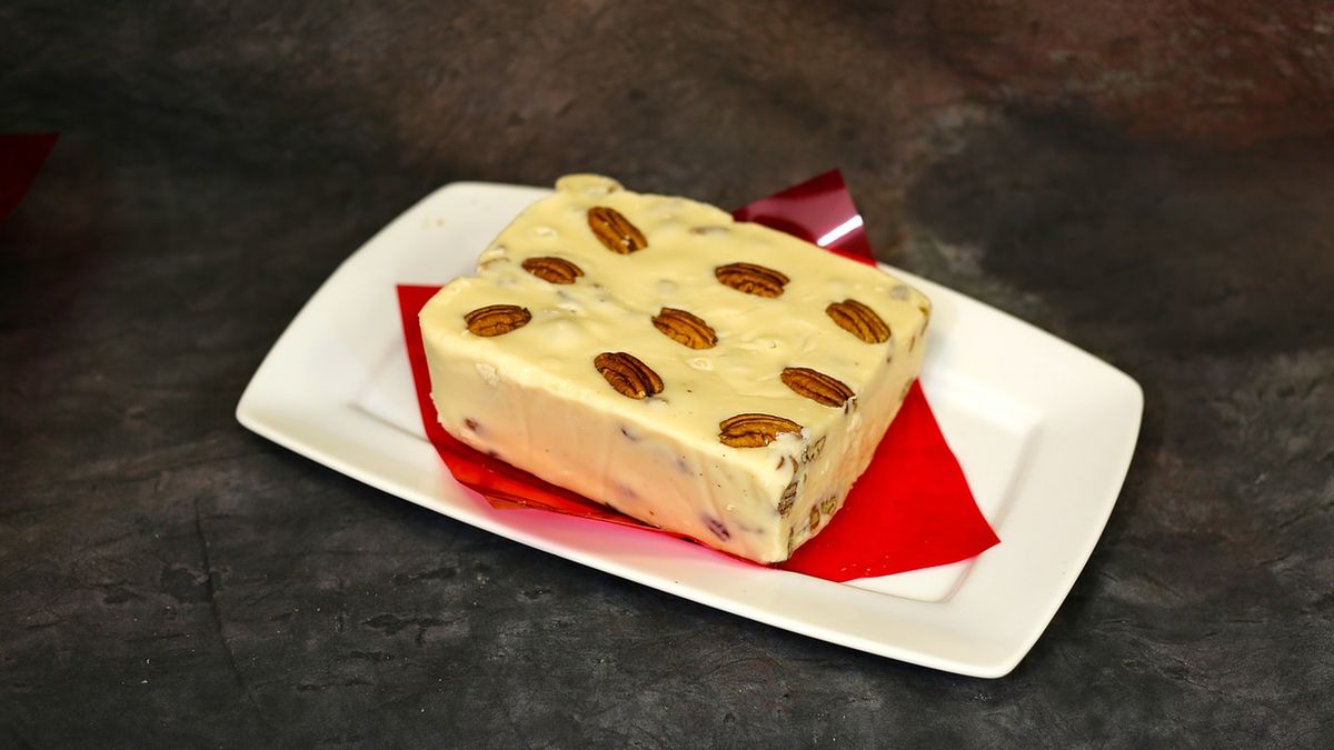 Krówki waniliowe z orzechami