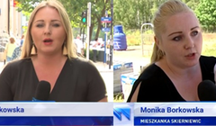 Uczestniczka sondy ulicznej „Wiadomości” późniejszą reporterką TVP