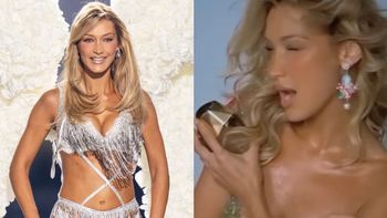 Bella Hadid promuje perfumy, strojąc miny w prześwitującej sukience. Zachęciła was do zakupu? (FOTO)