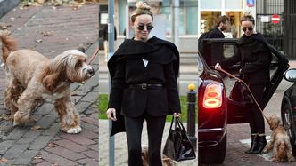 Joanna Przetakiewicz lansuje się na mieście z uroczym pupilem i torebką za 200 TYSIĘCY złotych. Królowa stylu?