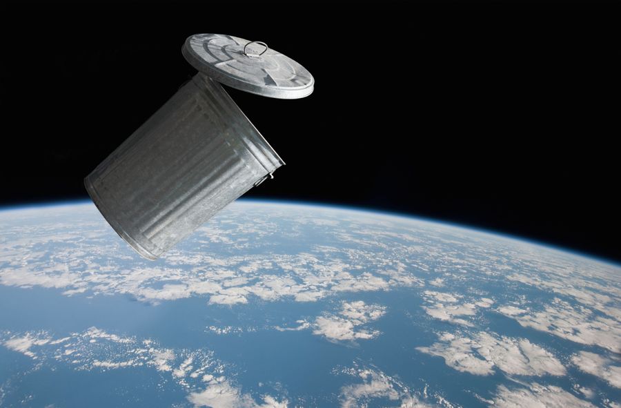 No only Earth is littered. First ever fine for "space junk" issued