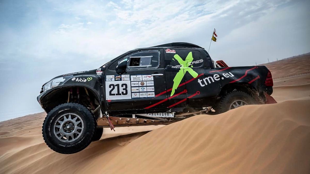 Materiały prasowe / Na zdjęciu: terenówka Magdaleny Zając