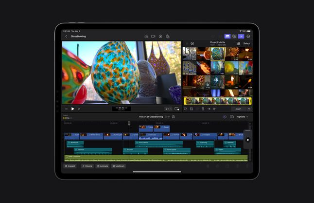 Final Cut Pro auf dem iPad