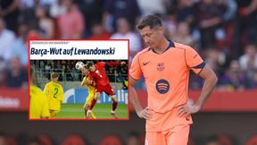 Niemcy rozpisują się o burzy w Barcelonie wokół Lewandowskiego. "Niewytłumaczalne"