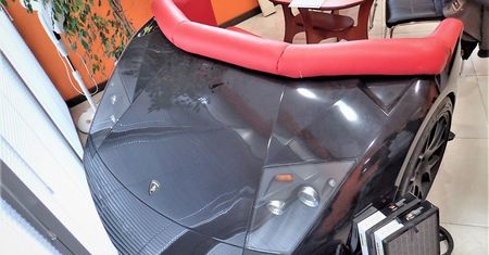 Robił meble w kształcie aut Lamborghini. Może iść na 5 lat za kraty