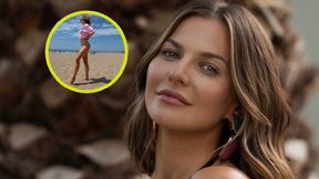Lewandowska zapozowała na plaży. Lawina komentarzy