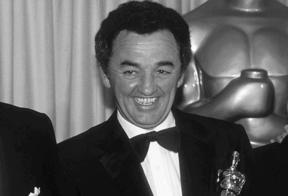 Norman Reynolds zmarł w wieku 89 lat. Na zdjęciu podczas 54. gali wręczenia Oscarów, marzec 1982 rok 