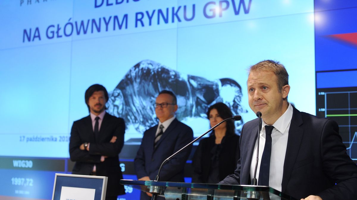 Maciej Wieczorek, prezes i założyciel Celon Pharma.