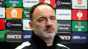 "Muszę to powiedzieć". Trener Slavii szczery do bólu